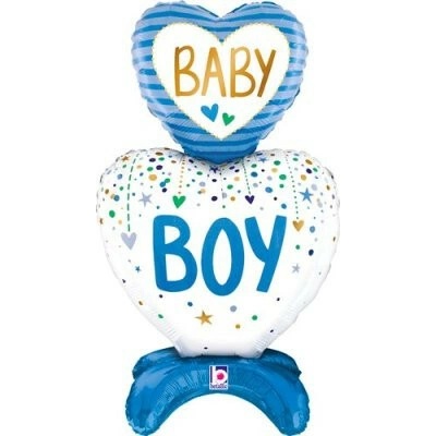 Grabo Torta samostojaca Baby Boy 28" 71 cm fóliový balónik nafukovací