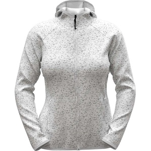 Stedman lux hooded knitfleece jacket st5560 / Дамско плетено поларено яке с качулка - светлосив хедър s (st5560lghs)