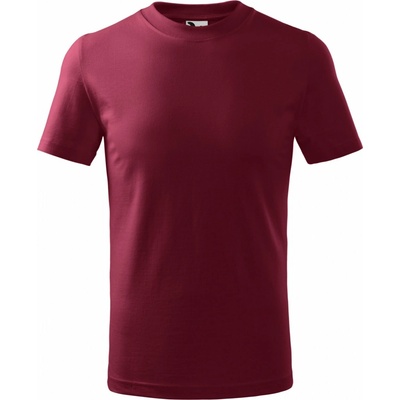 Basic Malfini 138 Tričko dětské garnet