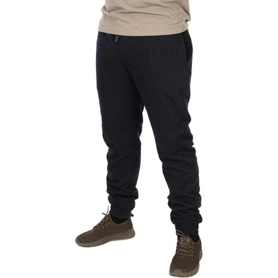 Fox Collection Sherpa Joggers Black Orange