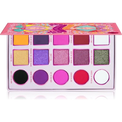 J.Cat Beauty’ House of Queens палитра от сенки за очи цвят 102 Queen of Arts 12.5 гр