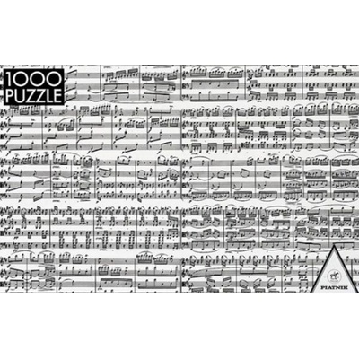 Piatnik - Puzzle Music workbook - 1 000 piese