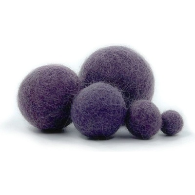 MMboutique Plstěná kulička vel.L 074-Amethyst