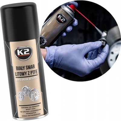 K2 White Grease PTFE 400 ml
