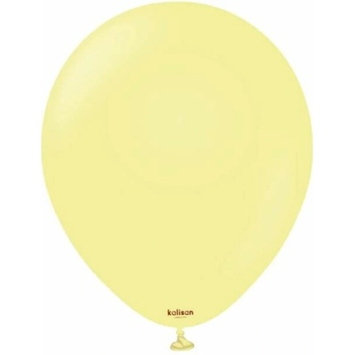 Kalisan Balloons Balonky žluté Macaron Yellow 13 cm 5"