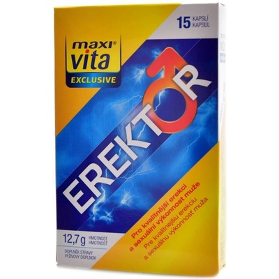 Vitar MaxiVita exclusive erektor 15 ks