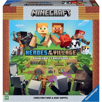 Ravensburger Настолна игра Minecraft: Heroes of the Village - семейна (BGBG0003703N)