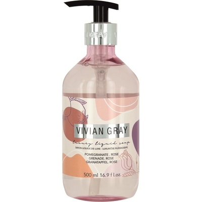 Vivian Gray Modern Pastel Pomegranate & Rose luxusné tekuté mydlo 500 ml