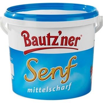 Bautz'ner stredne pálivá horčica 5 kg