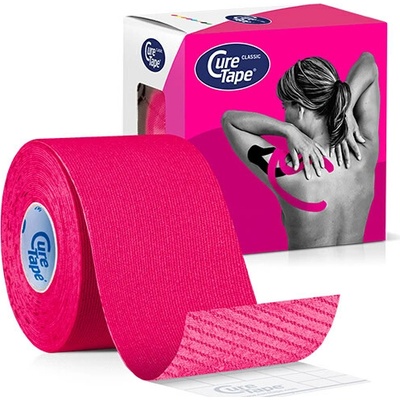 CureTape Classic kineziologická páska rúžová 5 cm x 5 m