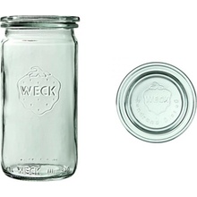 Weck zavařovací sklenice Cylindric 6 x 340ml s víčkem