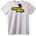 NOONEBRAND Тениска Аниме купон - 2XL, White