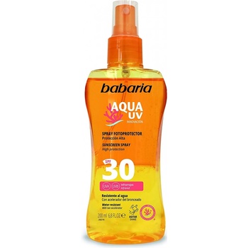 Babaria Sun Aqua UV opaľovací spray SPF30 200 ml