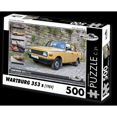 Retro-auta č. 21 Wartburg 353 s 1984 500 dielov