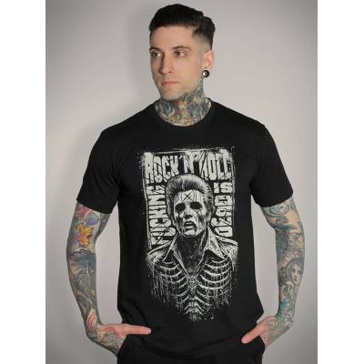 HYRAW мъжка тениска с щампа hyraw - rnr is dead - 263ts07