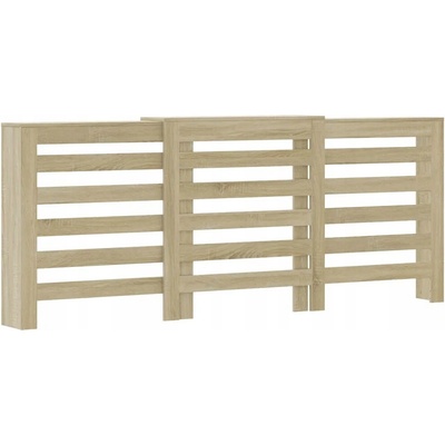 Kryt na radiátor MDF deska 2 x 2 cm hnědý