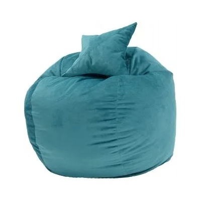 PUFRELAX Комплект, Барбарон и декоративна възглавница, 450л. Matusalem - Puddle, Перящ се калъф, Подходящ за деца, Пълнеж с микс от мемори пяна и дунапрен, Гама Diamond (PUF-M-MP-D-PUD)