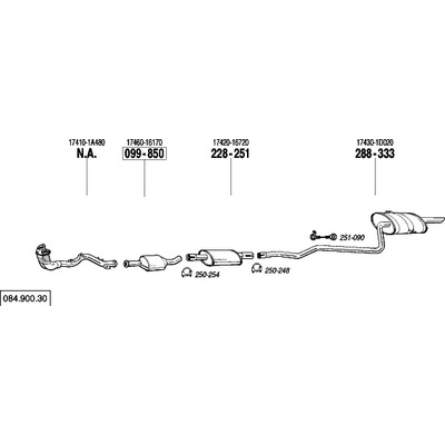 Bosal BS 288-333 | Zboží Auto