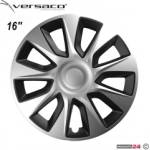 Versaco Тасове за джанти 16'' Versaco Stratos Silver / Black