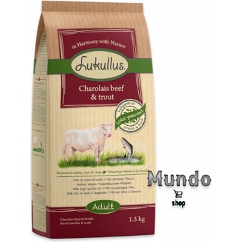 Lukullus hovädzie Charolais a pstruh 1,5 kg