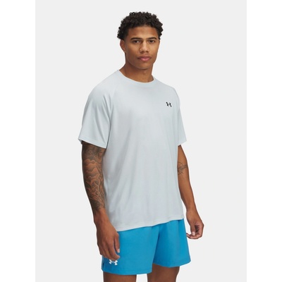Under Armour UA Tech Textured SS šedá
