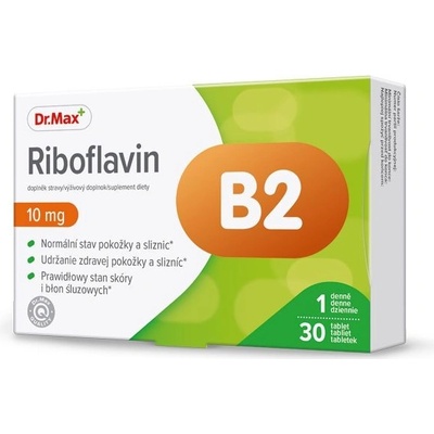 Dr. Max Riboflavin B2 10 mg 30 tablet