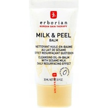 Erborian Milk & Peel Balm Cleansing Oil-in-Balm se sezamovým olejem 30 ml