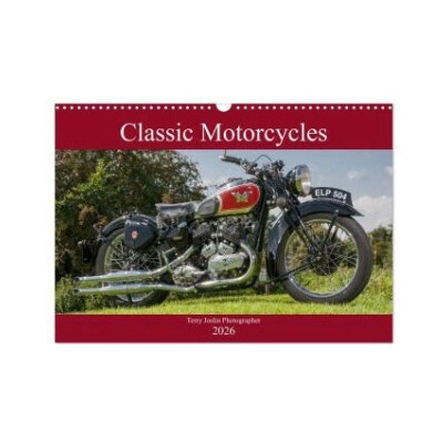 Classic Motorcycles Wall DIN A3 landscape, CALVENDO 12 Month Wall 2026
