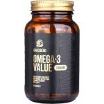 Grassberg Omega-3 Value 1000 mg [60 Гел капсули]