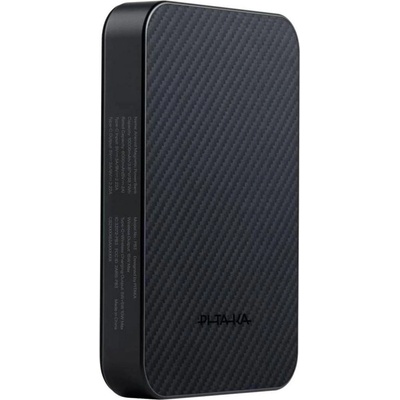 PITAKA Magsafe Външна Батерия, Pitaka Aramid Magnetic 10000mAh Qi2 Black/Gray, Черен (PBQ2501)