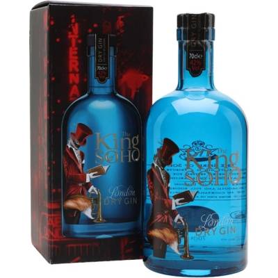King of Soho London Dry Gin 42% 0,7 l 6 ks (karton)