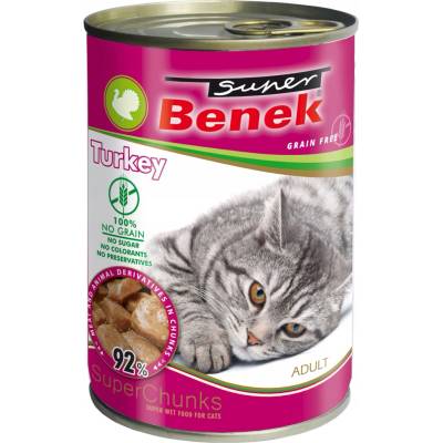 Super Benek cat s morčacím mäsom 415 g