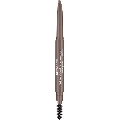 Essence WOW What a Brow ceruzka na obočie s kefkou 01 Light Brown 0,2 g