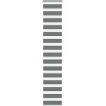 vidaXL Зеброва щора 45x200 см Ширина на плата 40, 9 см Полиестер (4014146)