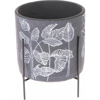 Casa de Engel Бетонов кover за саксия в метална стойка, 0/12 Casa de Engel | Lilav | Home | UNI