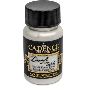 Farba na textil CADENCE DORA 50 ml metalická perleťová