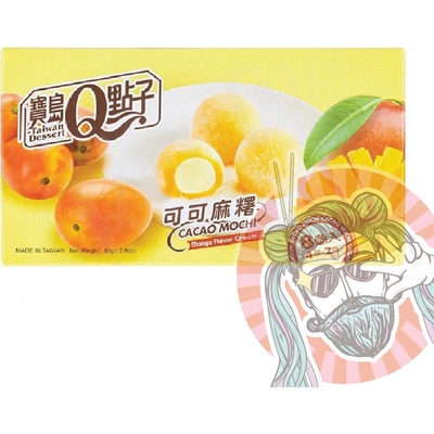 Q Brand Mochi cacao mango 80 g