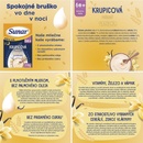 Sunar mléčná krupicová kaše na dobrou noc mix příchutí 6 x 210 g