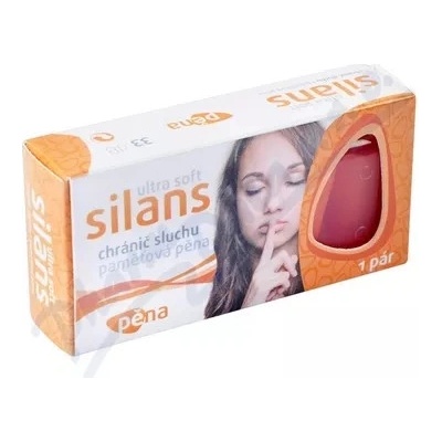 Chránič sluchu SILANS STANDARD Ultra Soft pam.pěna