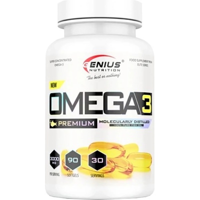 GENIUS NUTRITION Omega 3 [90 Гел капсули]