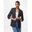PIECES Сако Pieces Boss 3/4 Printed blazer - Black (Black / New Dot)