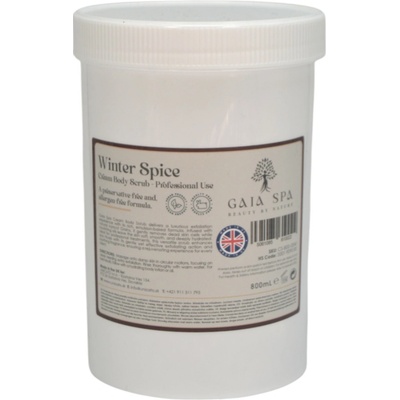 Gaia Spa telový peeling zimné koreniny 800 ml