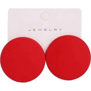 HARAHU Обеци li-30493 - Червена kp30493 (li-30493)