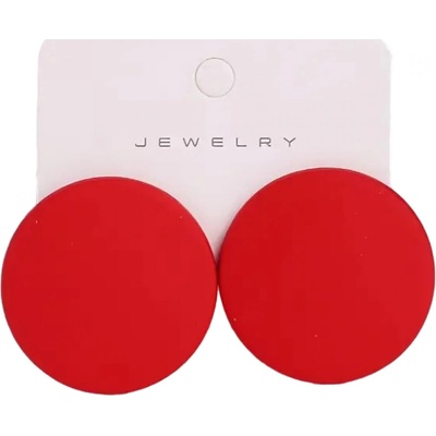 HARAHU Обеци li-30493 - Червена kp30493 (li-30493)