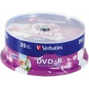 Verbatim DVD+R 4,7GB 16x, AZO, printable, spindle, 25ks (43539)