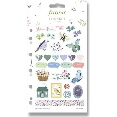 Filofax Samolepky Multi Meadow náplň osobných A5 diárov