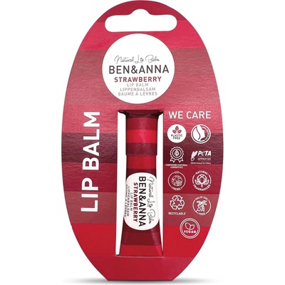 Ben & Anna Balzám na rty Strawberry 6 g – Zboží Dáma