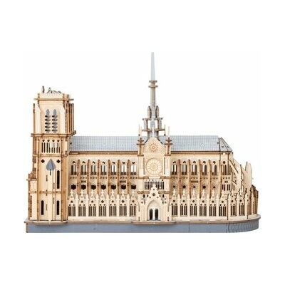 ROBOTIME Rowood 3D drevené puzzle Katedrála Notre-Dame 330 ks