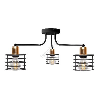 повърхностно монтиран Полилей EDISON 3xE27/15W/230V (HE0791)