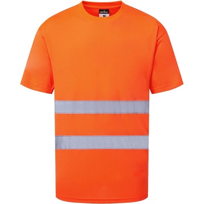 Portwest Tričko ES478 Essential Hi-Vis T-shirt S/S reflexní krátký rukáv Oranžová 5XL